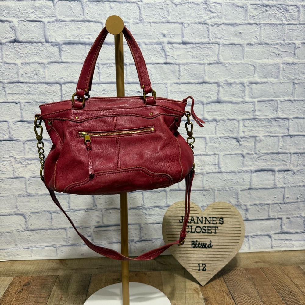 The Sak Tahoe Leather Satchel with Crossbody Strap - Picture 3 of 15